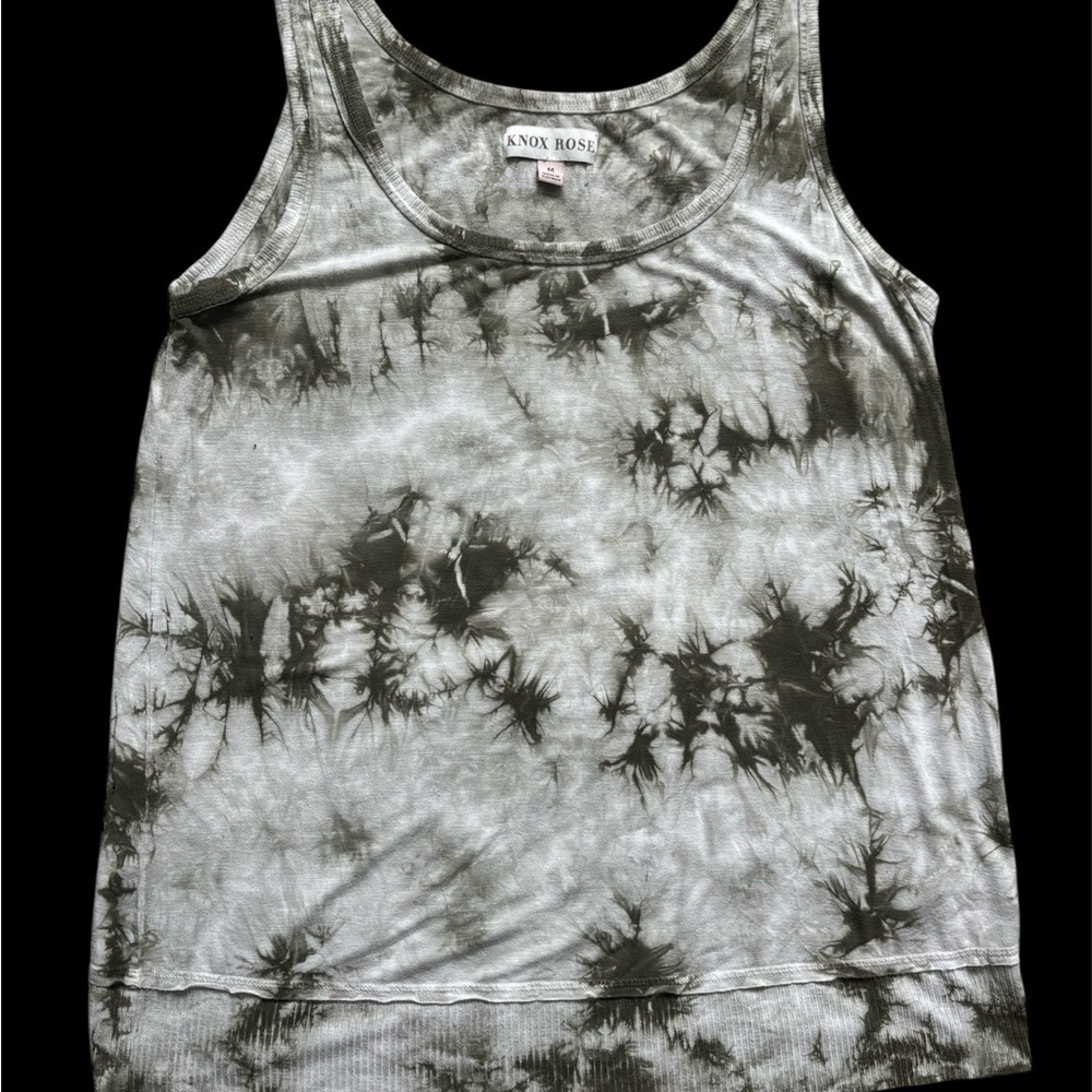 Bohemian Tie Dye Oversized Tank Top